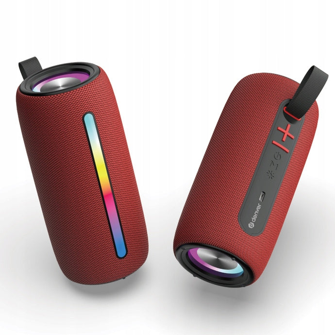 Bluetooth speaker Denver 2x50W burgundy