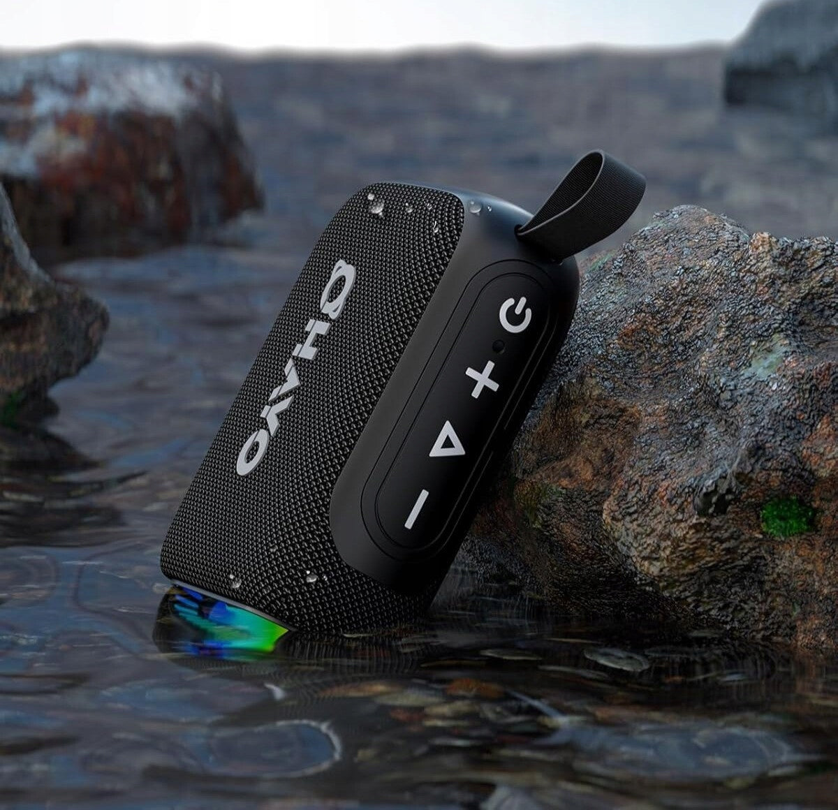 Bluetooth speaker OHAYO S5 waterproof IPX7 10W RGB light Packaging status original