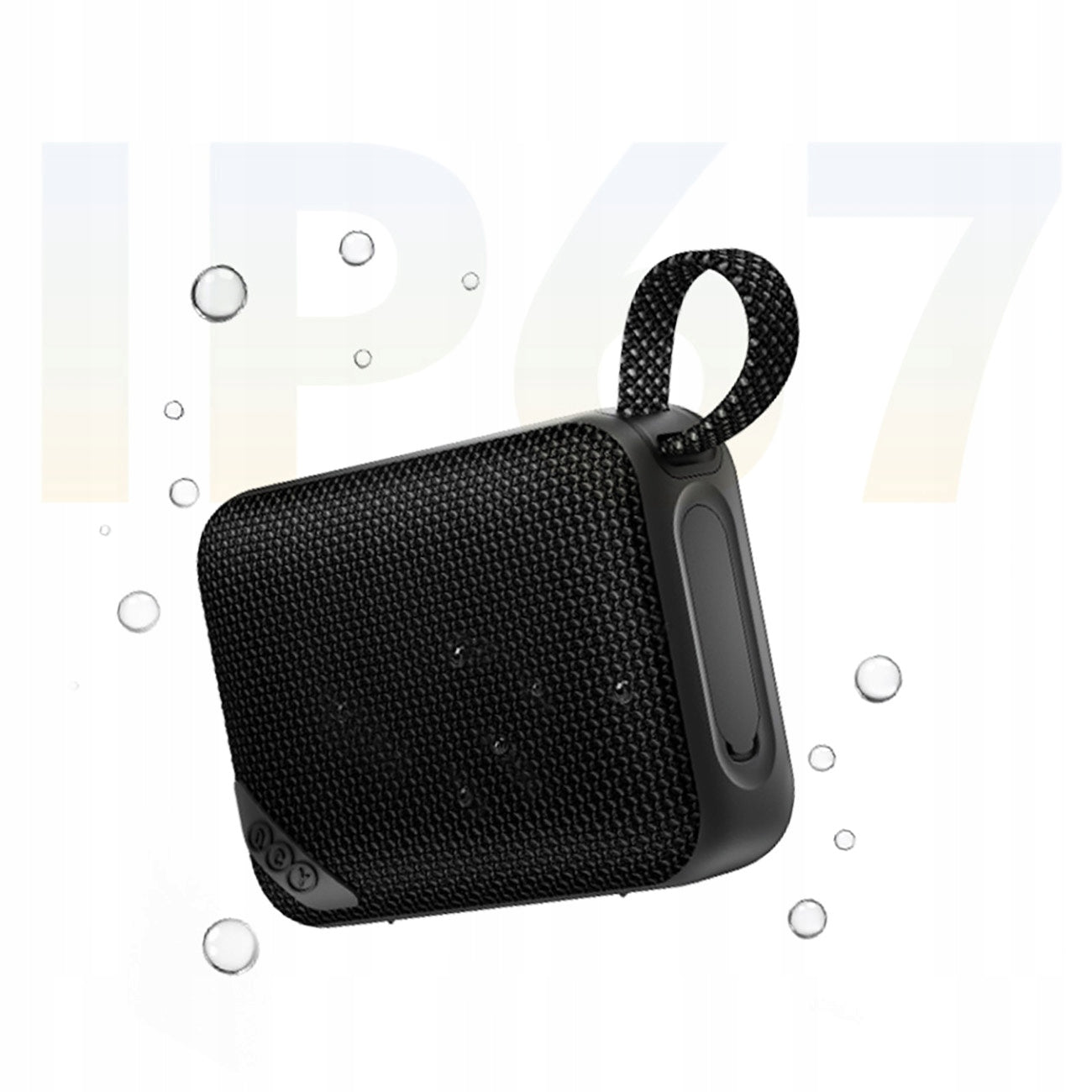 Bluetooth speaker QCY SP2 IP67 RGB TWS USB-C black Brand QCY