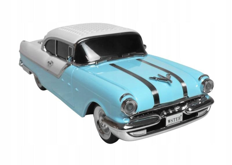Bluetooth speaker RETRO WS-598 ,10W,FM radio,USB, 1500mAh,blue Packaging status original