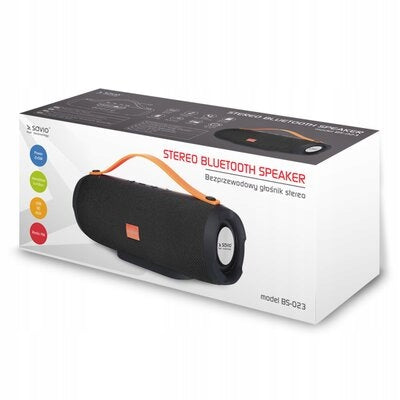 Bluetooth speaker SAVIO BS-023 2x5W black Color black