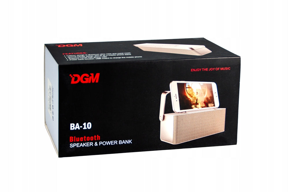 Bluetooth speaker USB BA-10 STEREO audio MP3 microSD DGM BA10 gift EAN (GTIN) 4897019075350