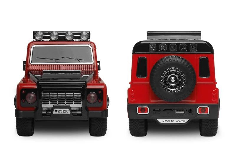 Bluetooth speaker WS-630 15W,FM radio USB rechargeable battery 1200mAh red Manufacturer code LXWS630R