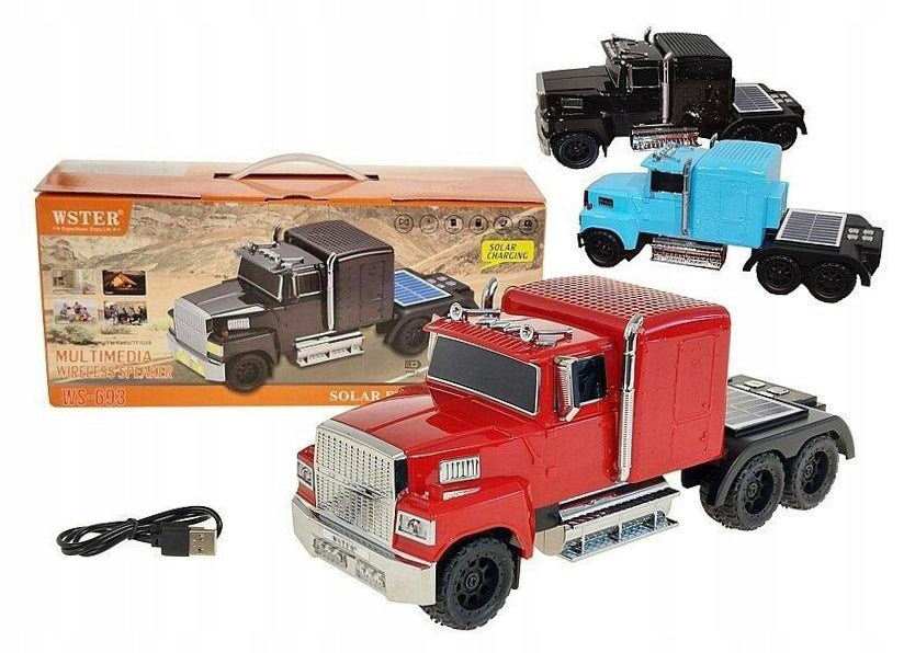Bluetooth speaker truck solar panel USB MIX