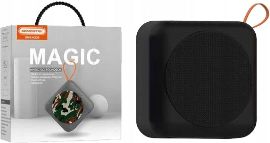 Bluetooth speaker waterproof Somostel H230 5W Soundbox Magic Go black Brand Somostel