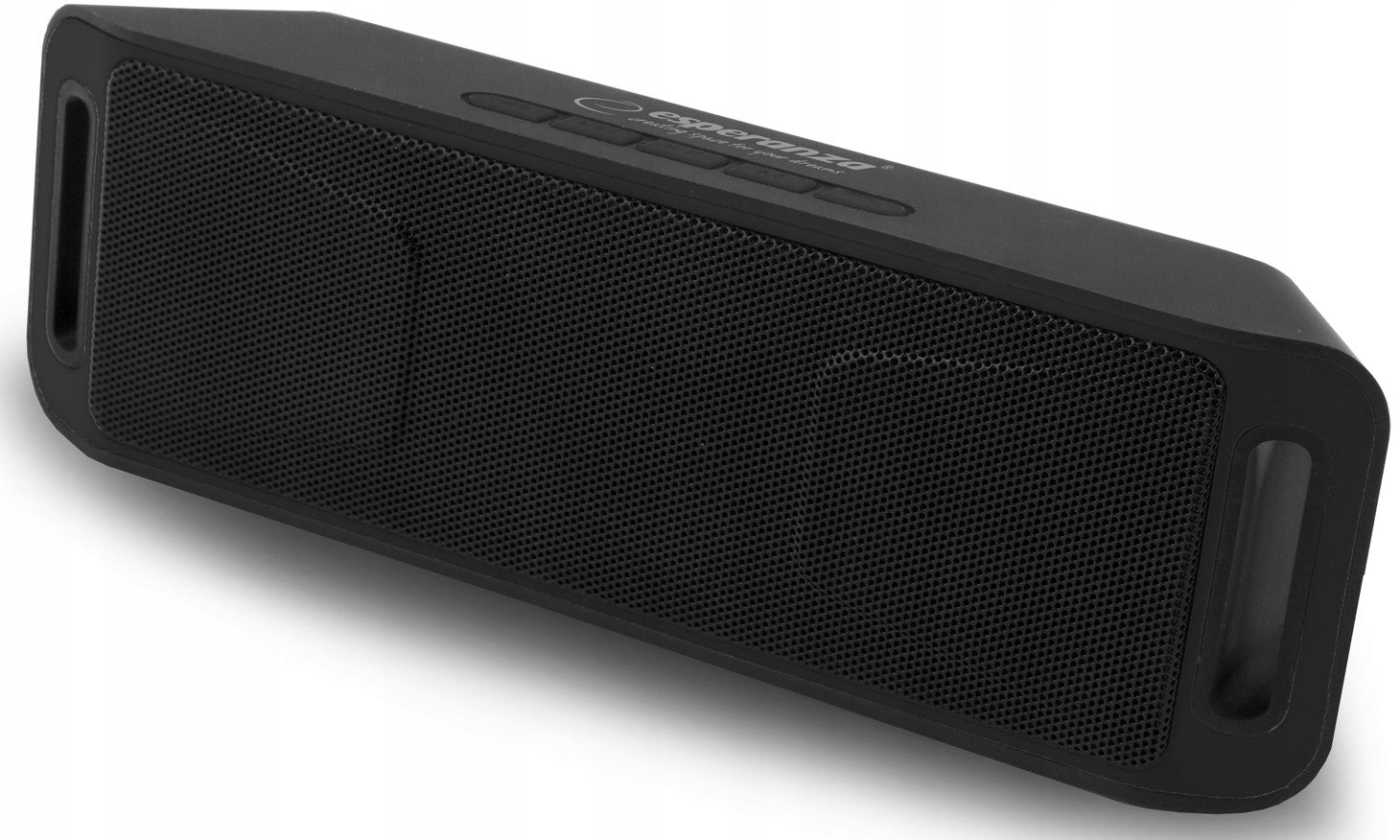Bluetooth speaker with built-in FM radio black Brand Esperanza