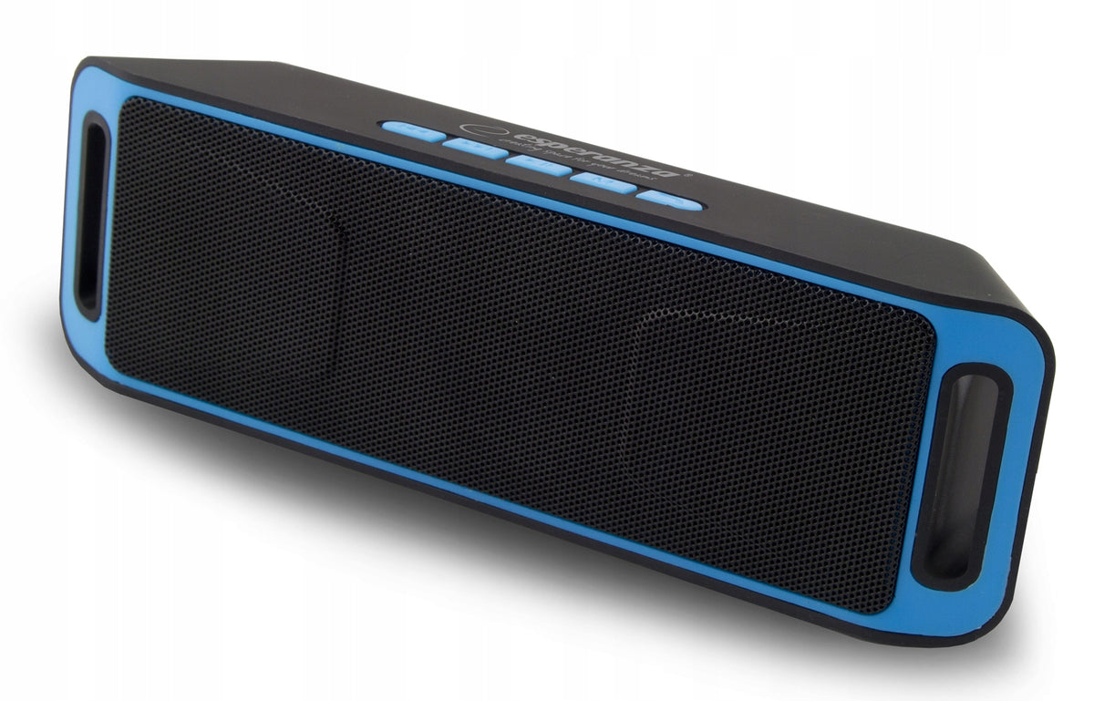 Bluetooth speaker with built-in FM radio black-blue Packaging status original
