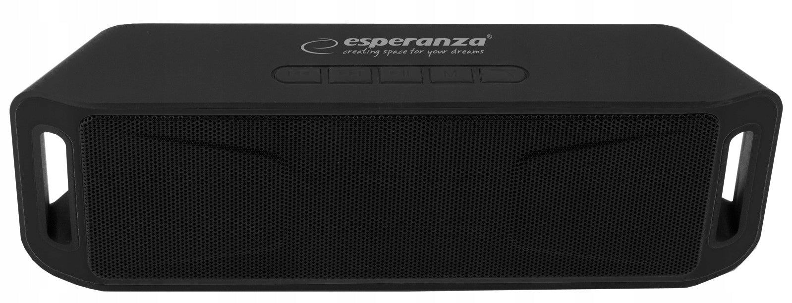 Bluetooth speaker with built-in FM radio black