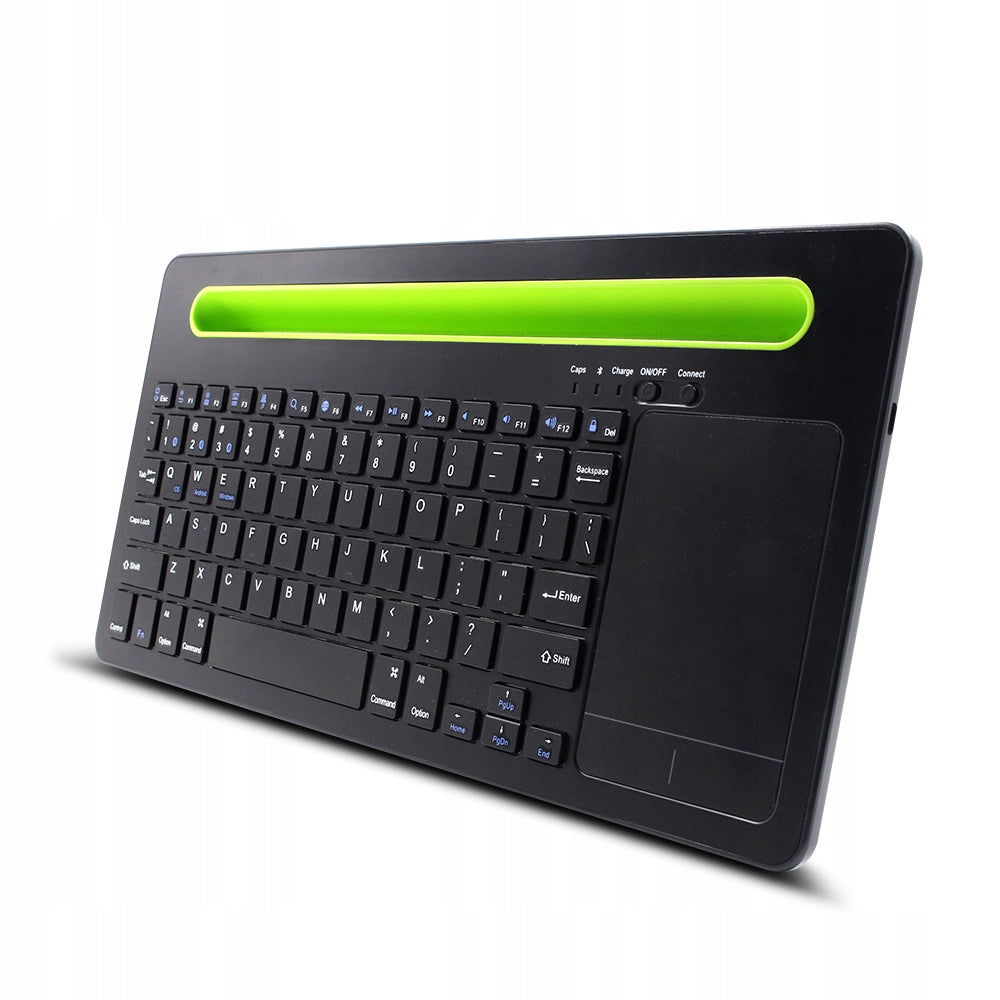 Bluetooth touchpad keyboard with tablet stand typerCLAW BM110