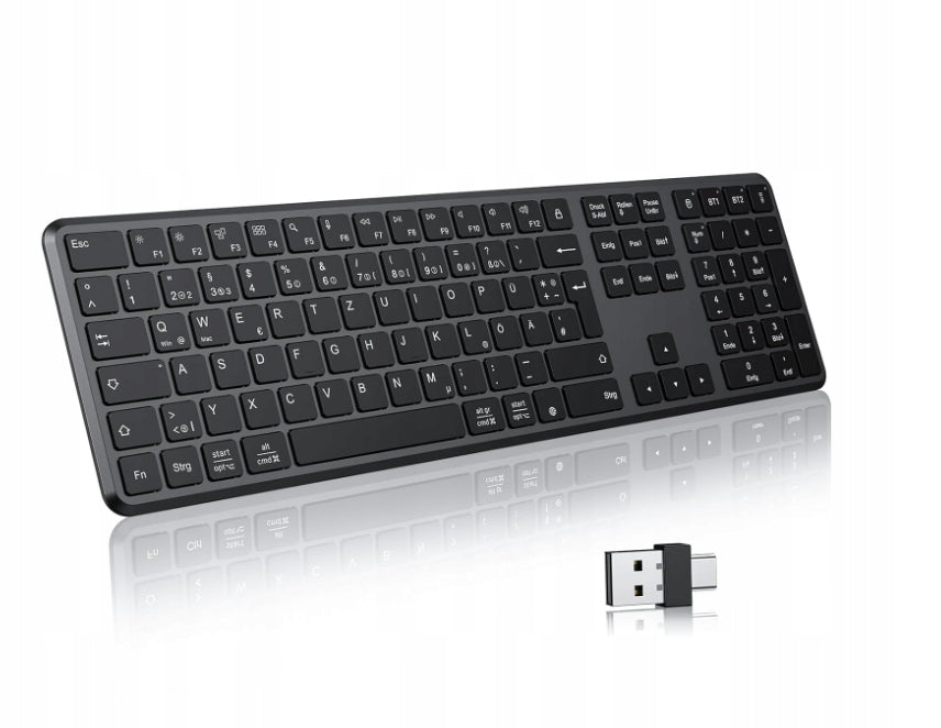 Bluetooth wireless keyboard TECURS WK016, dual interface