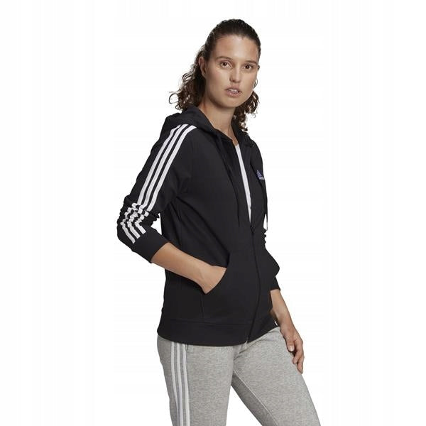 Sportinis džemperis moterims Adidas essentials single W GL0798, juodas