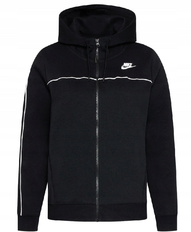 Pullover für Damen Nike MLNM FLC FZ, schwarz 