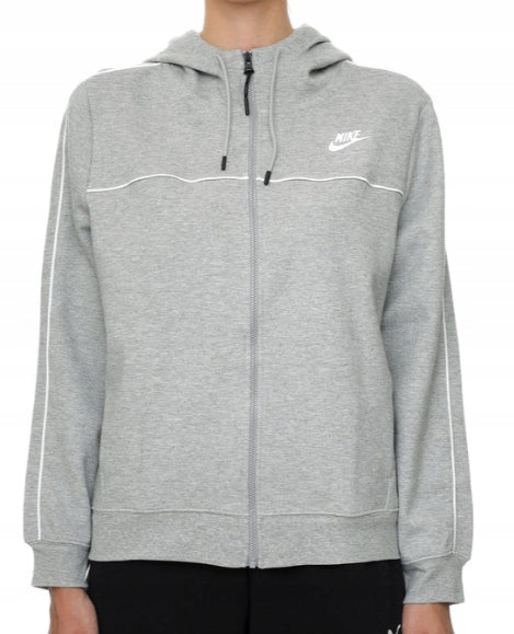 Džemperis moterims Nike MLNM FLC FZ, pilkas
