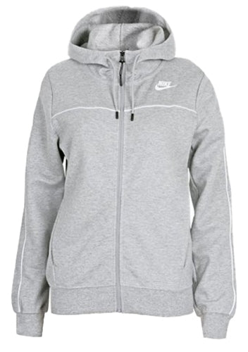 Džemperis moterims Nike MLNM FLC FZ, pilkas