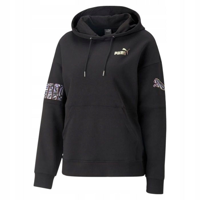 Puma Pullover für Damen Power Nova Shine Colorblock 234236984, schwarz 