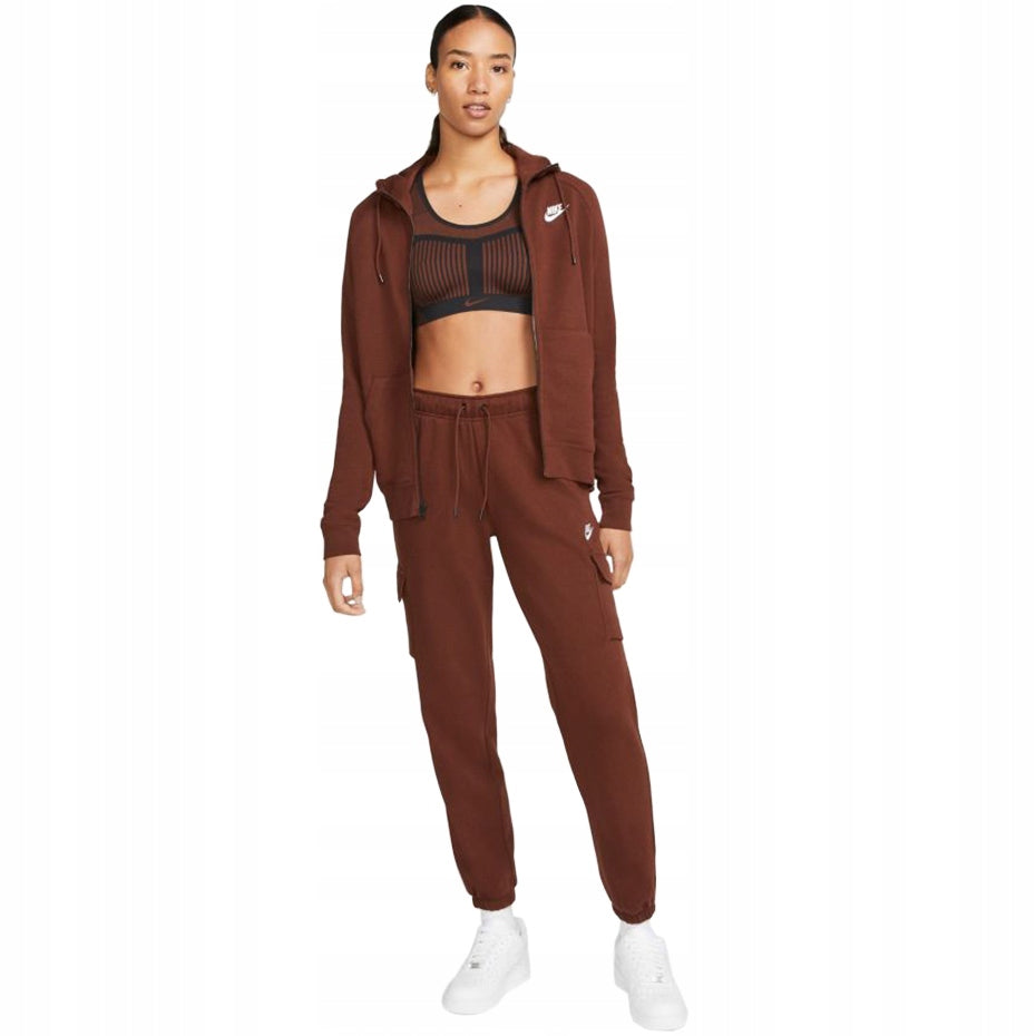Džemperis moterims Nike NSW Essential Sweatshirt W BV4122273, rudas