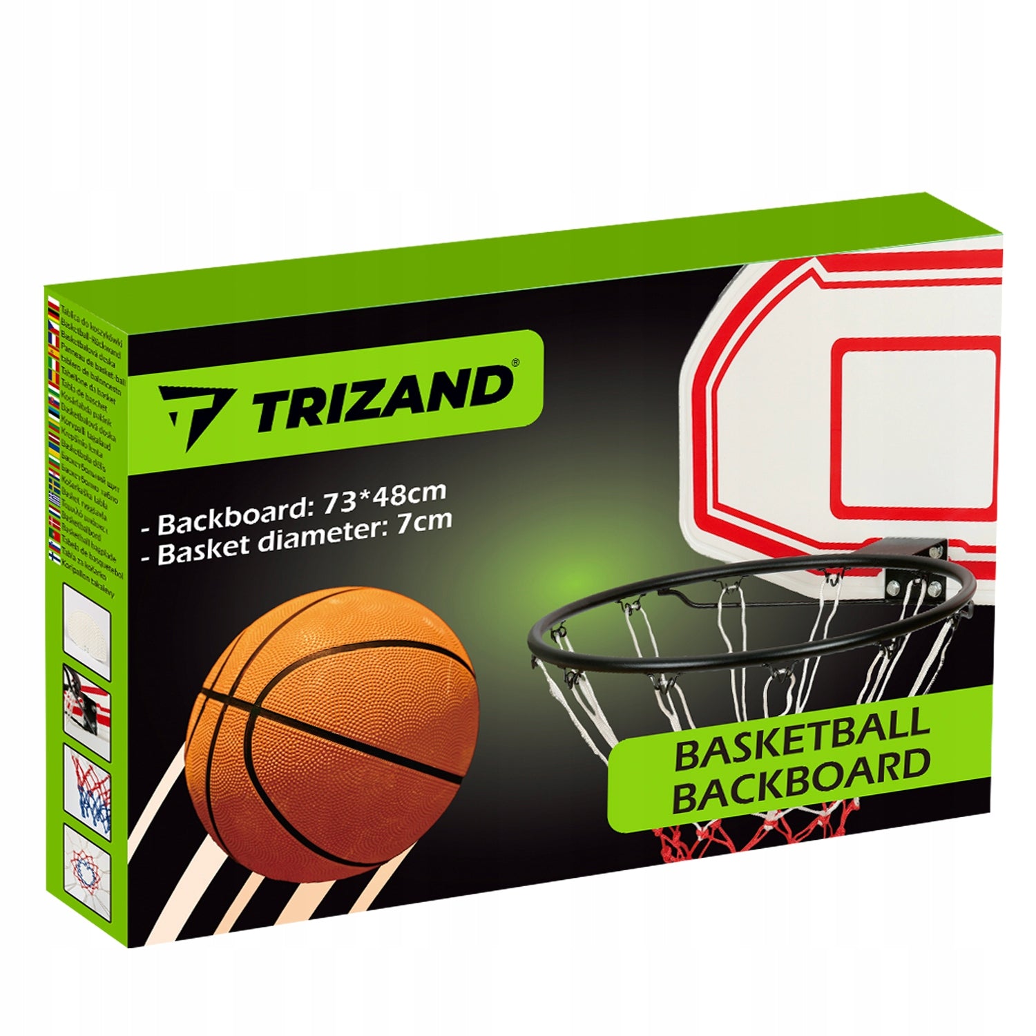 Board Hoop for Basketball Basket Professional Set Outdoor Shield Packaging status original