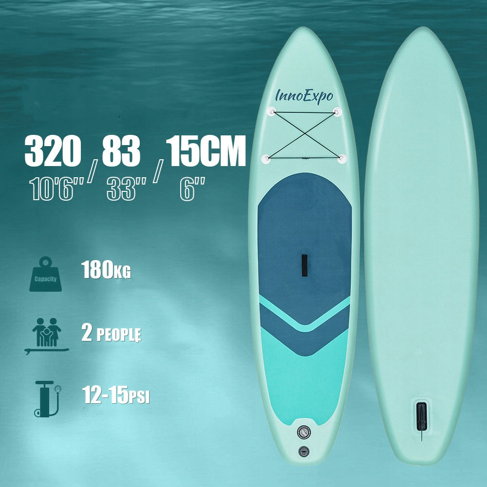 Board SUP PRO stand up paddle pumped 11,6” 320cm set with paddle 180KG Brand SUP
