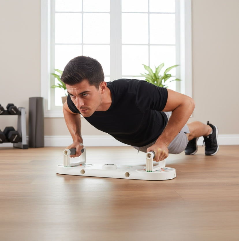 Board for push-ups and plank HMS DBP03 with repeat counter Length 37.5 cm