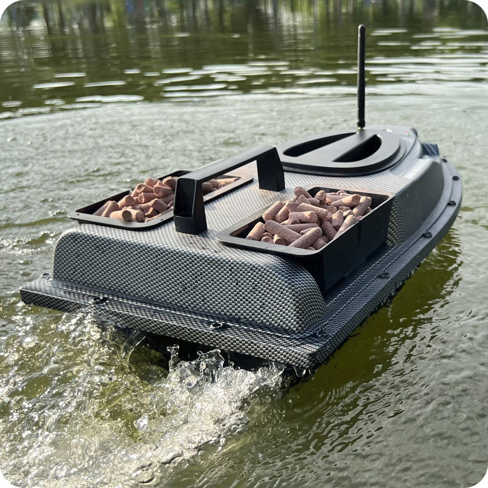 Boat Flytec V900 RC GPS 2 Feeders 1500g Range 500m Remote Control BAG Number of compartments 2