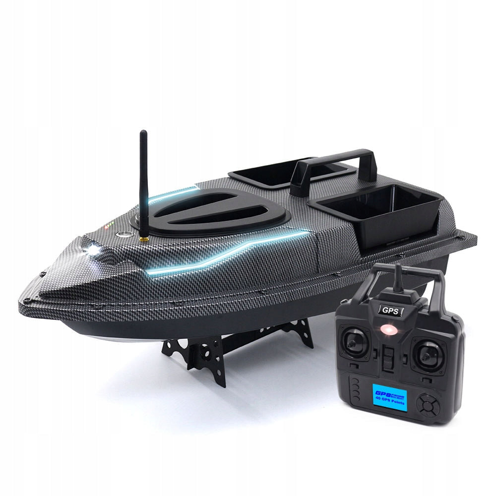 Boat Flytec V900 RC GPS 2 Feeders 1500g Range 500m Remote Control BAG Weight 2000 g