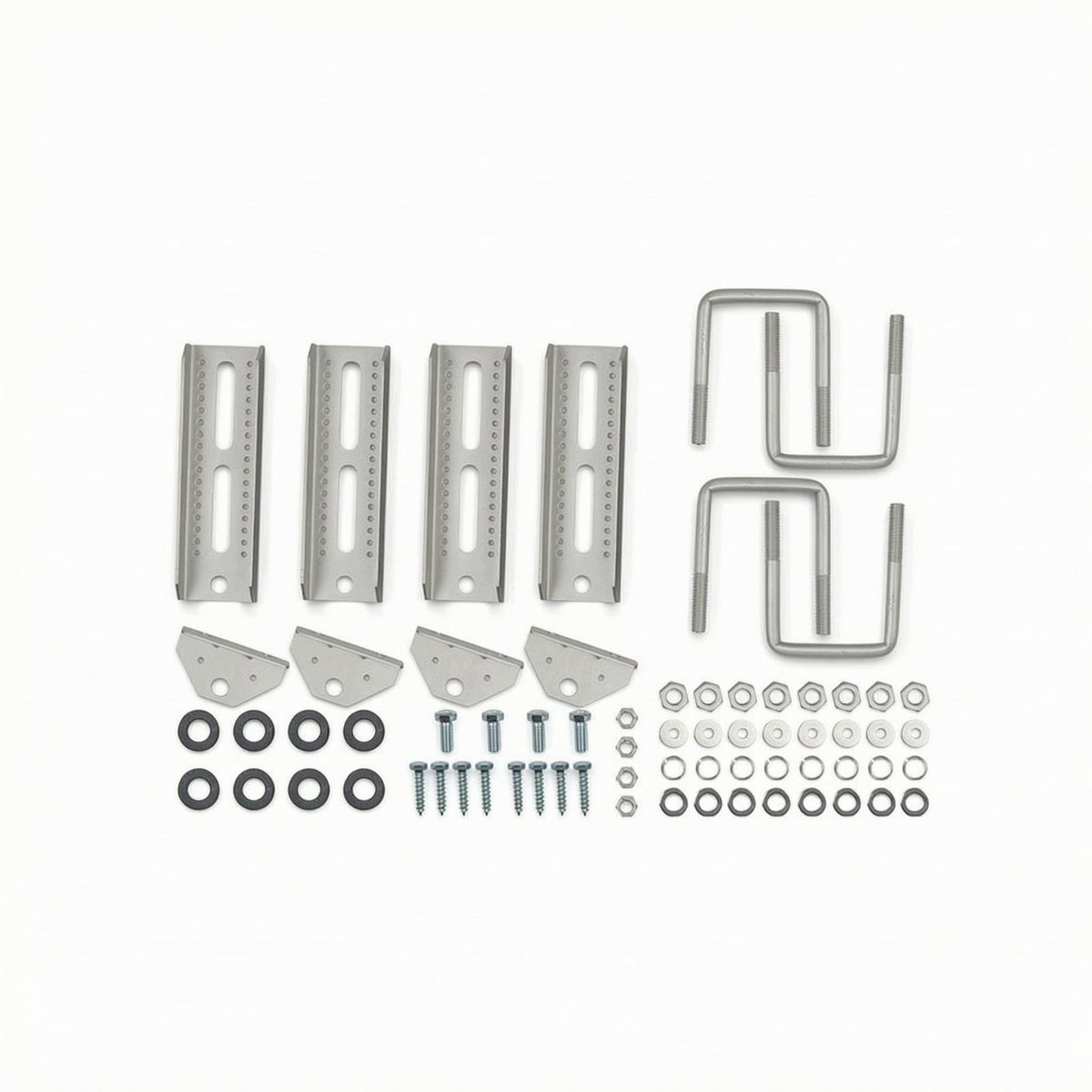 Boat Trailer Bracket Kit Double Layer Trailer Cross Brace Bracket Rust