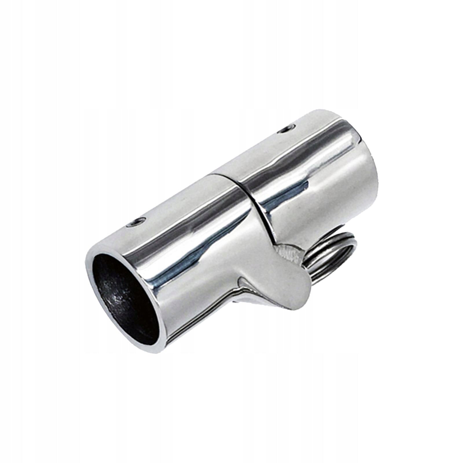 Boat Tube Connector, Stainless Steel Fittings, Hinged Swivel Coupler 25MM Rod construction type one-piece