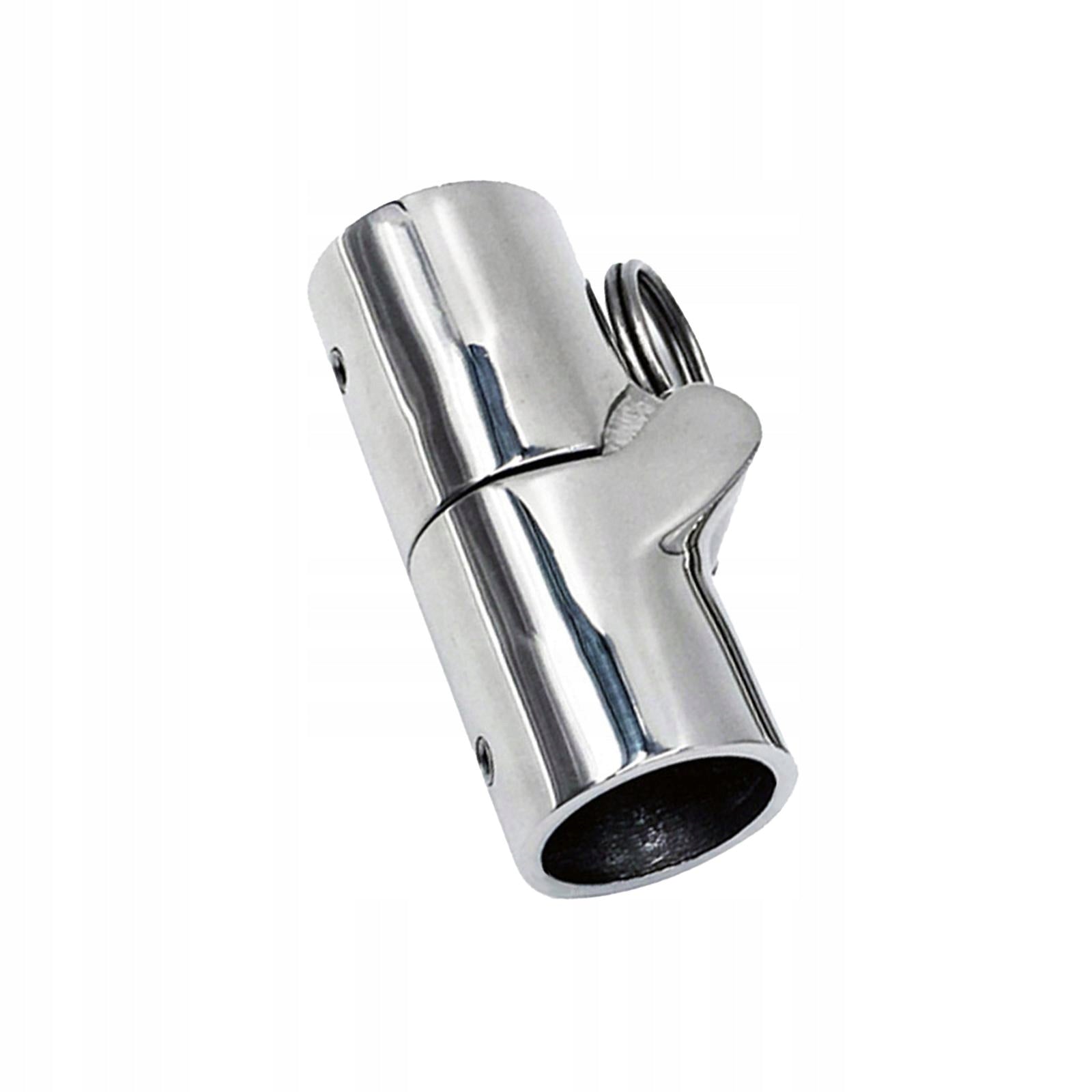 Boat Tube Connector, Stainless Steel Fittings, Hinged Swivel Coupler 25MM