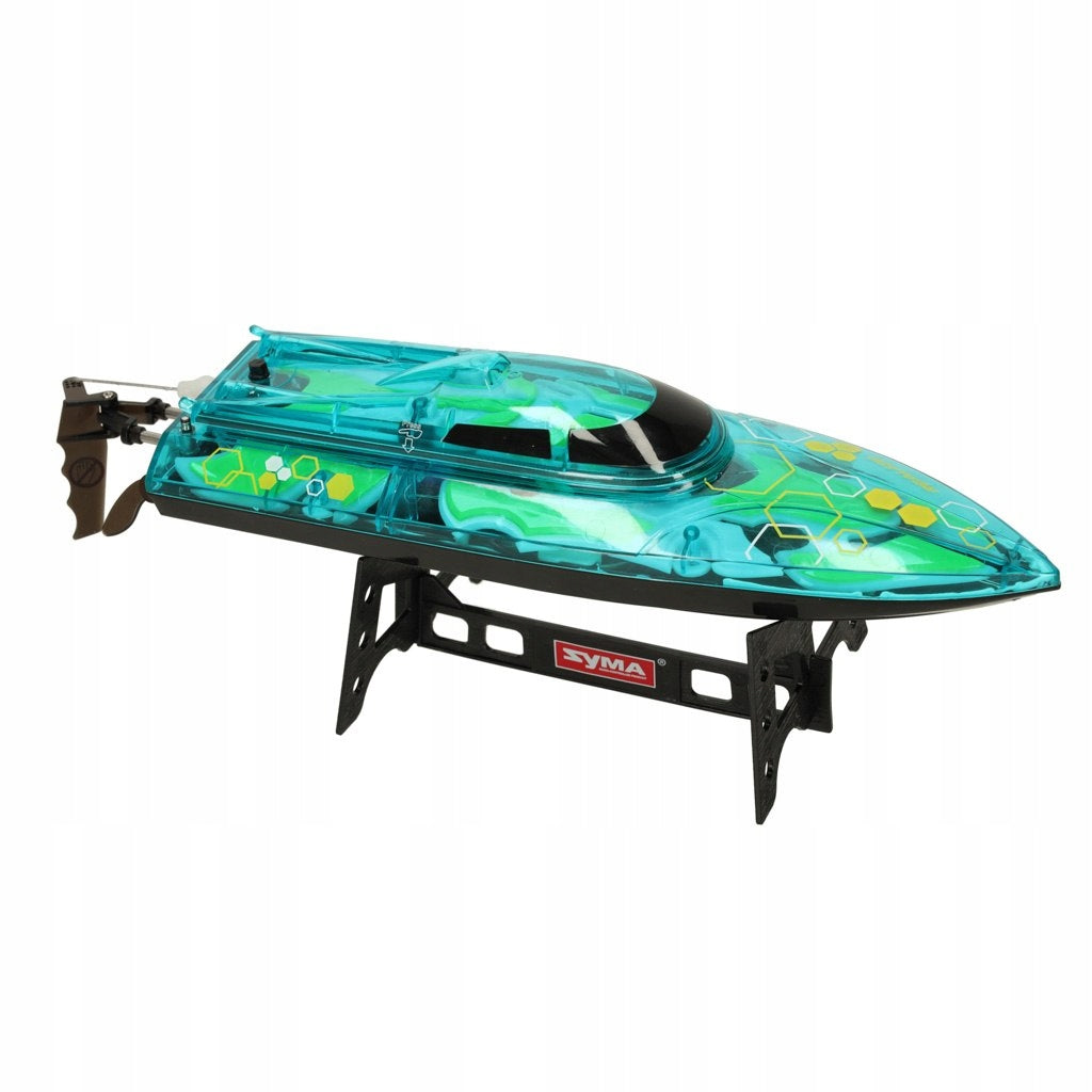 Boat motorboat remote controlled Revolt ILLUMINATOR green Manufacturer code KX3662