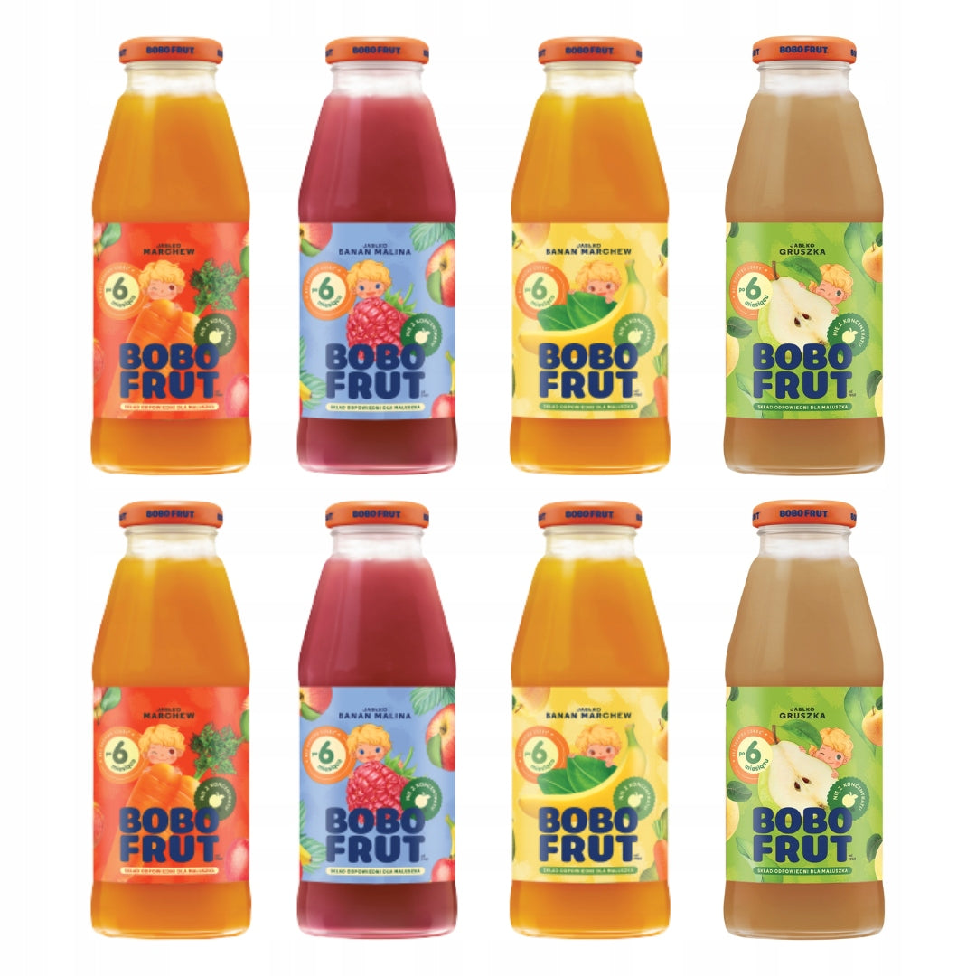 Bobo Frut Fruit and vegetable nectar after 6 months 8x 300 ml