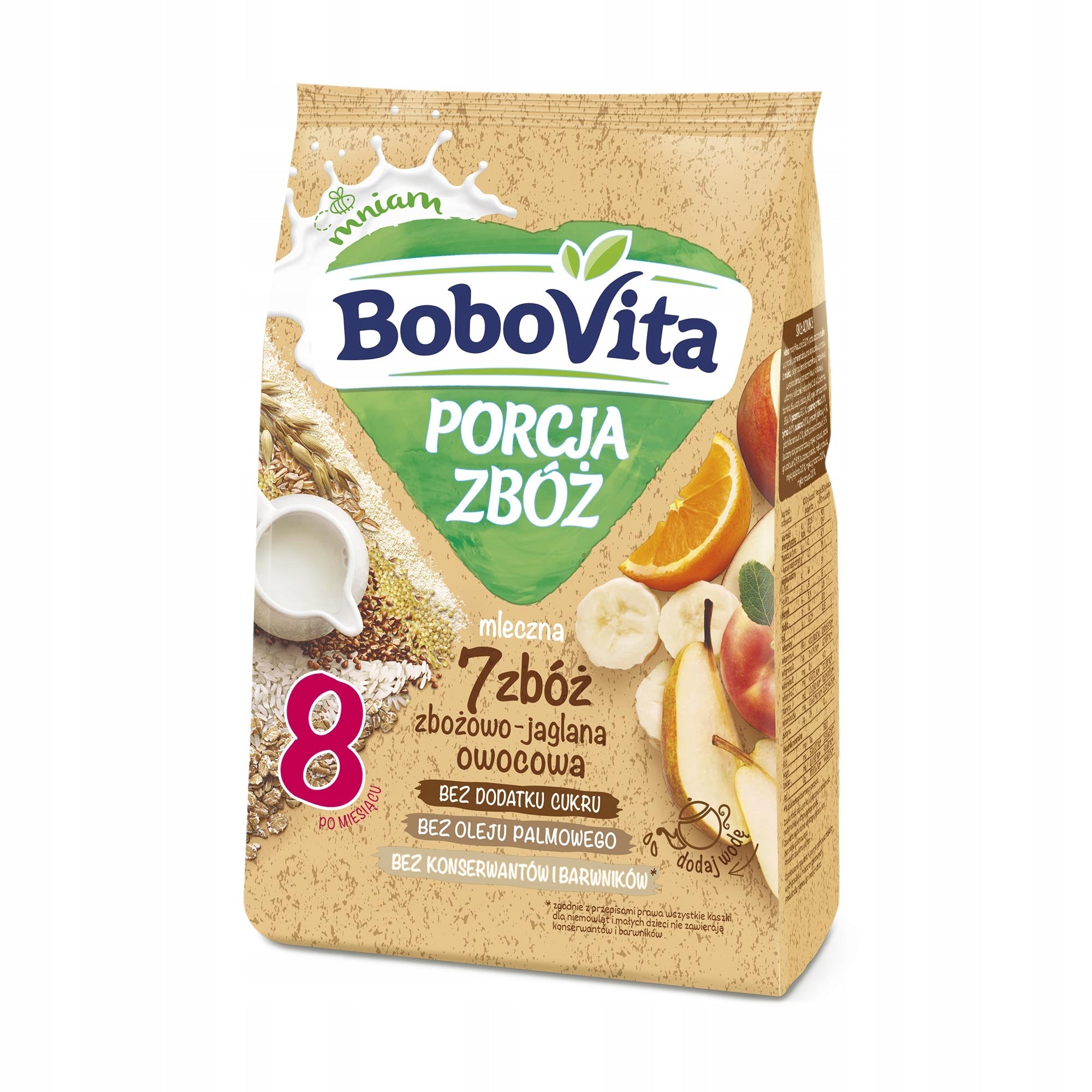 BoboVita Serving Cereal Milk Porridge 7 Cereals Millet Fruit 210 g