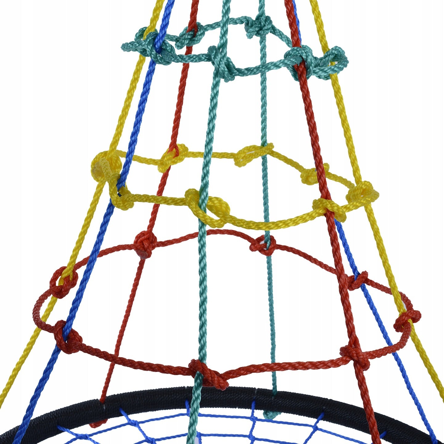 Schaukelstorchennest mit Klettergerüst 