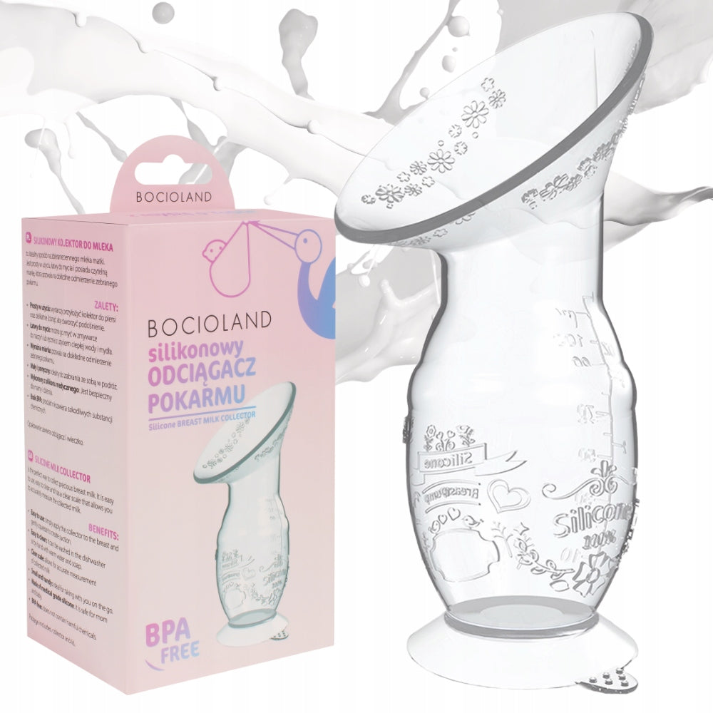 Bocioland silicone collector for milk manual milk extractor 1 piece
