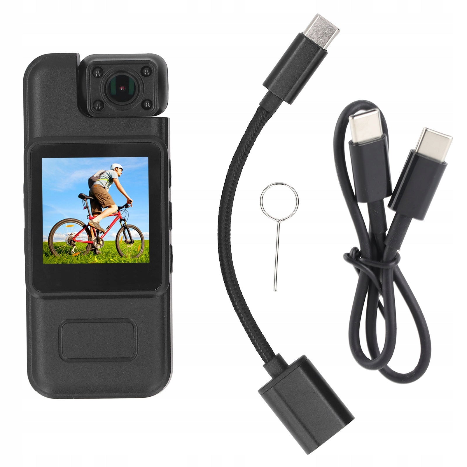 Body Cam 4K Sound Video Recording Portable PD Wearable Police
