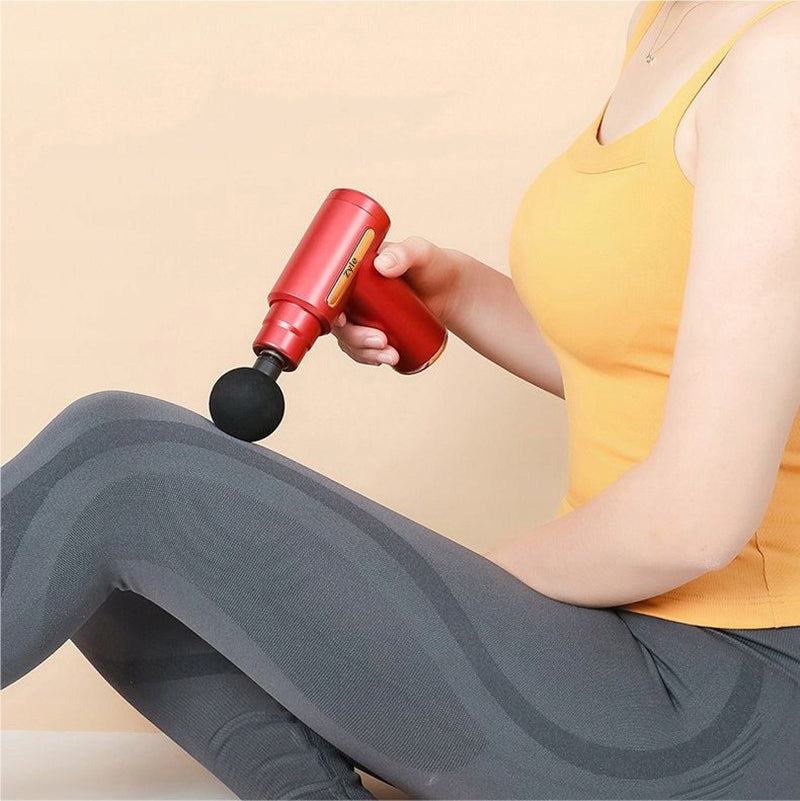 Body Massage Gun Zyle Impact Massager 4 Heads Packaging status original