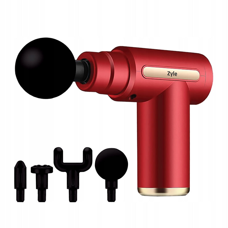 Body Massage Gun Zyle Impact Massager 4 Heads