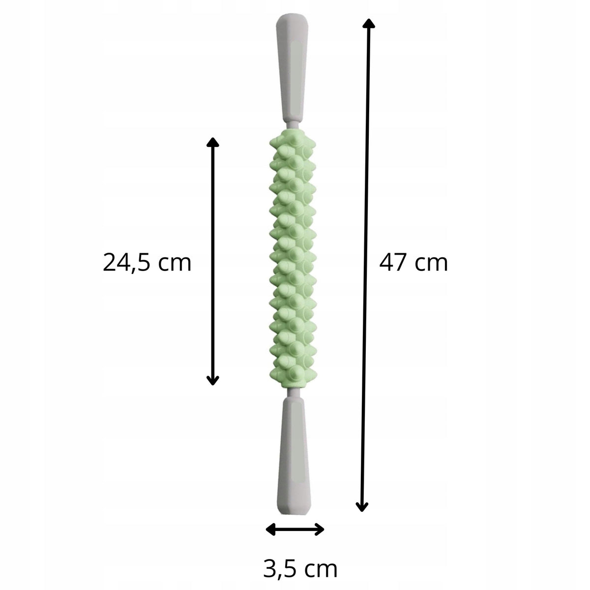 Body Massager Anti-Cellulite Roller Lymphatic Drainage Hand Roller Packaging status original