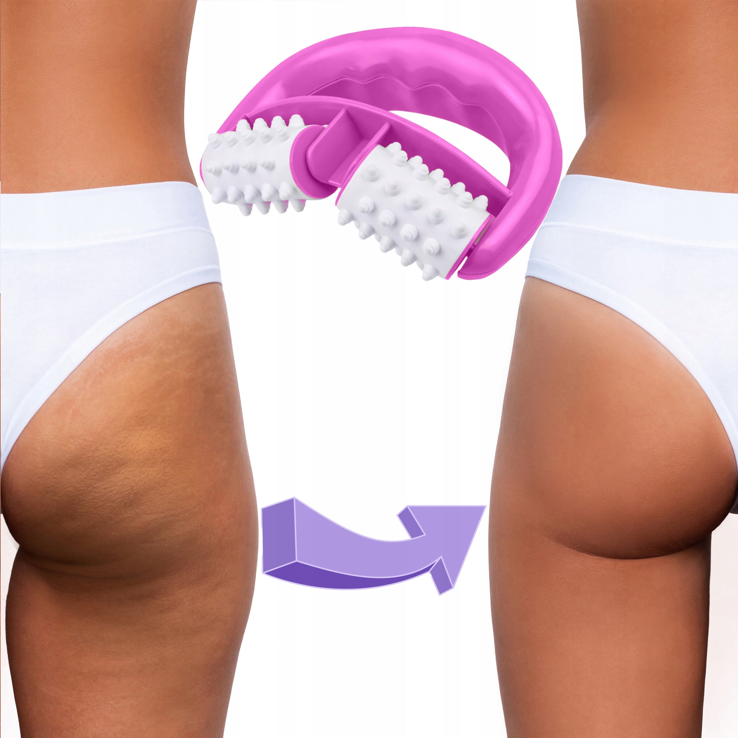 Body Roller Anti-Cellulite Hand Slimming MASSAGER Packaging status original