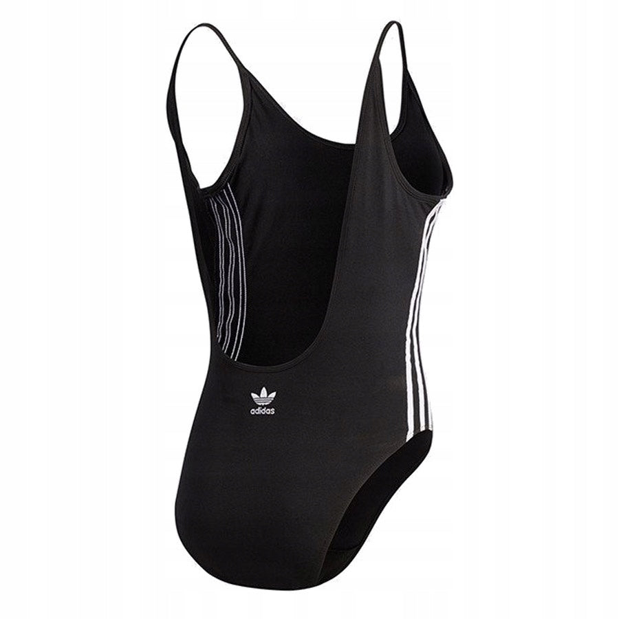 Einteiliger Badeanzug Adidas Originals, schwarz 