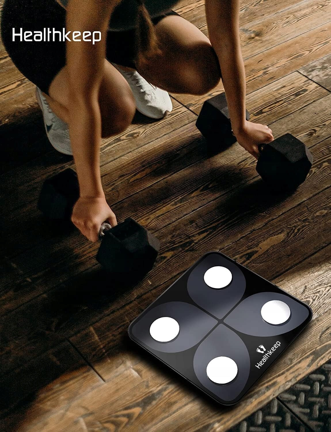 Body fat scale, BMI, personal scale with application Manufacturer code B0CJ91X9LP