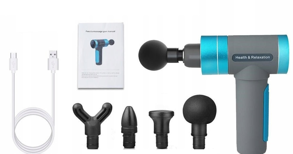 Body gun massager 5 speeds - 6 tips