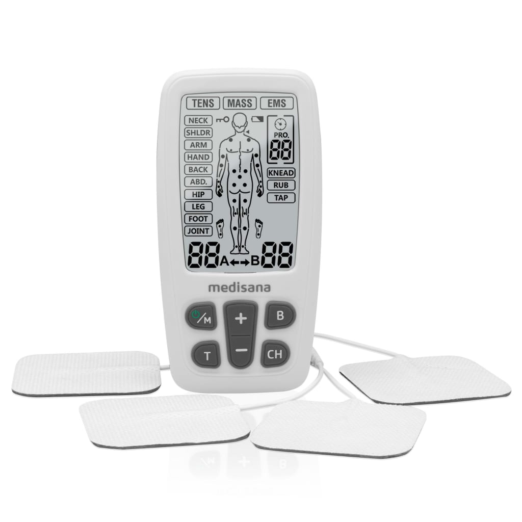 Body massager Medisana TT 200 white Kind electrical muscle stimulator