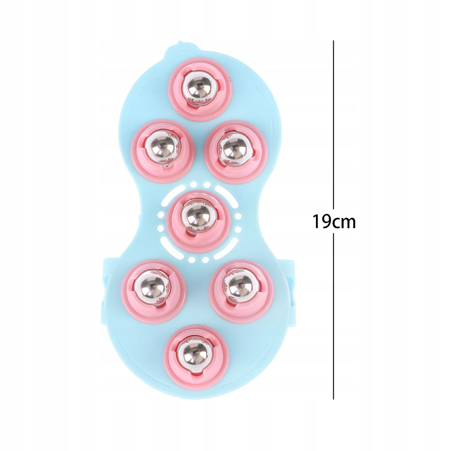 Body, neck and neck massager with balls handheld anti-cellulite massager