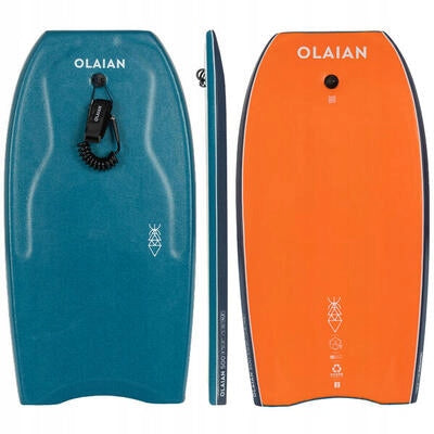 Bodyboard Olaian 500 with leash Size 40