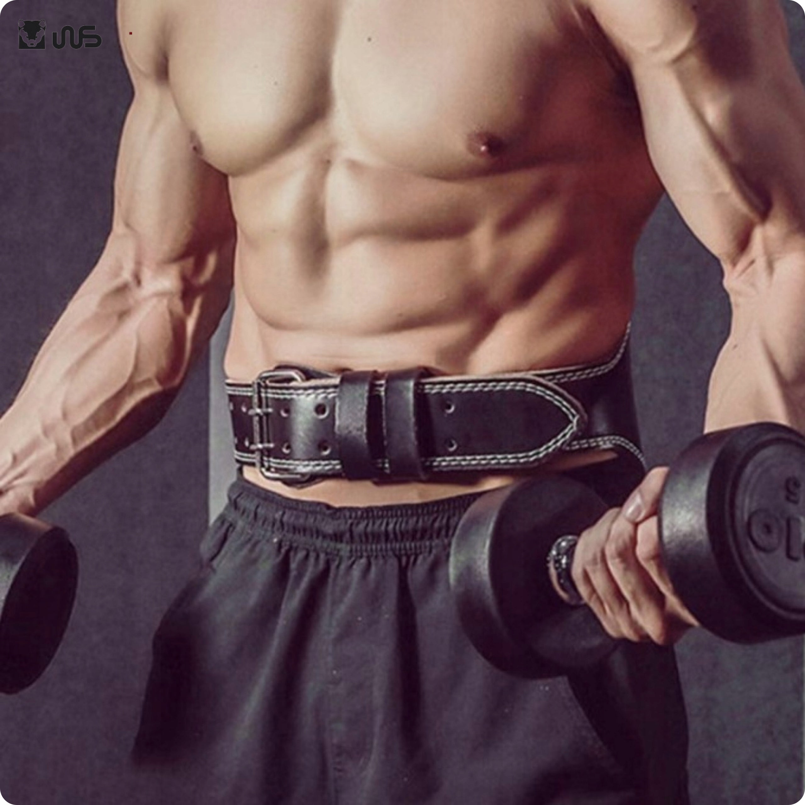 Bodybuilding Belt for Strength Exercise Training Stabilizing Back M Model pas treningowy ciezary ledzwiowy stabilizacja
