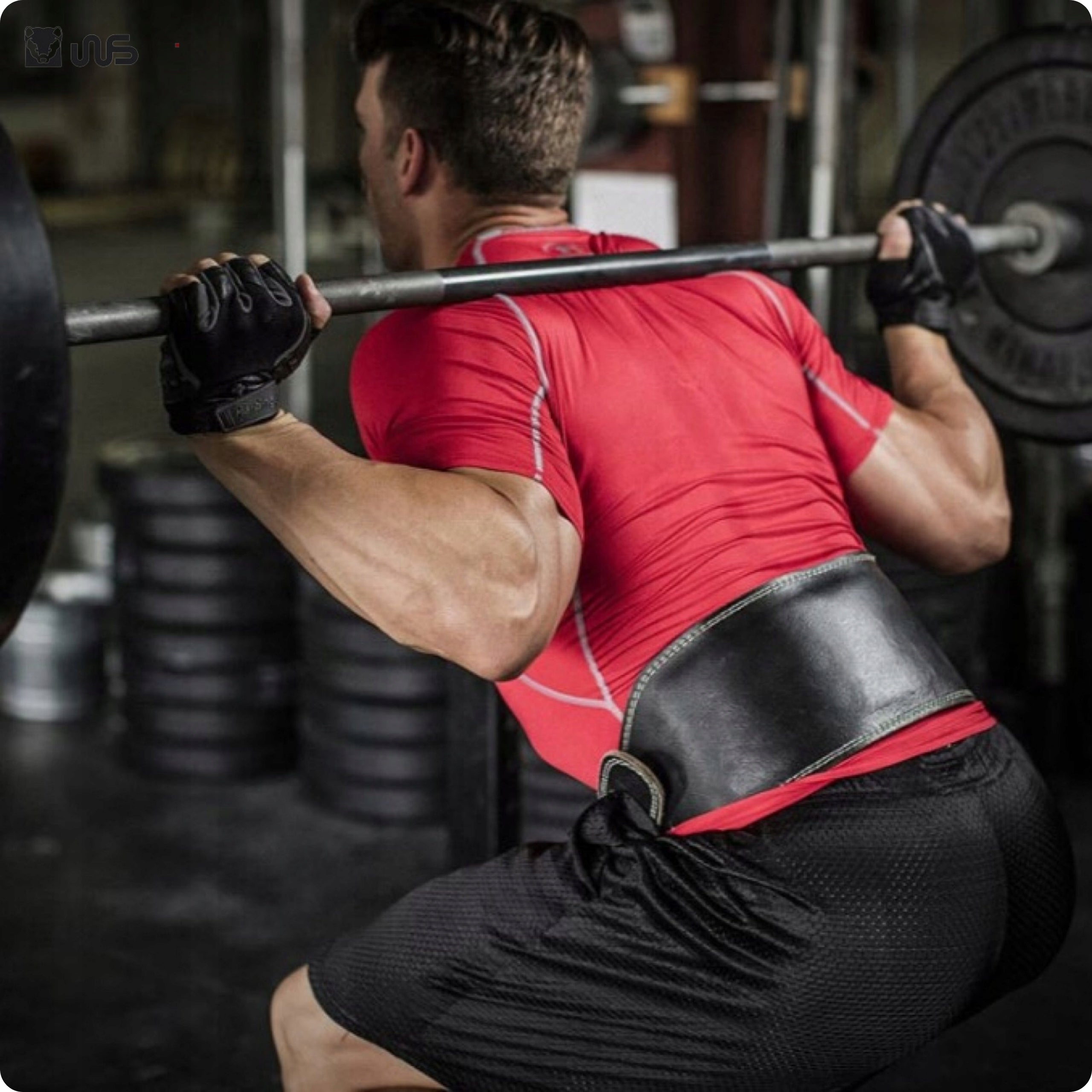 Bodybuilding Belt for Strength Exercise Training Stabilizing Back M Size M