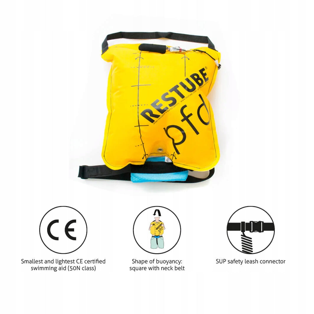 Aufblasbares Restube PFD, blau 