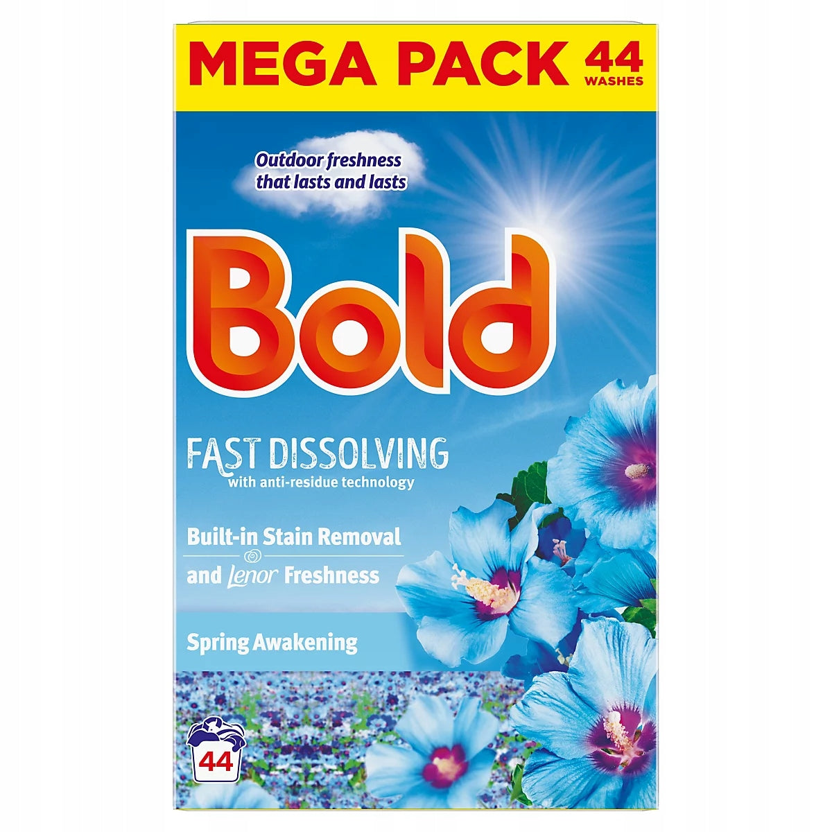 Bold Spring Awakening WASHING POWDER 44 WASHING 2KG ENGLAND