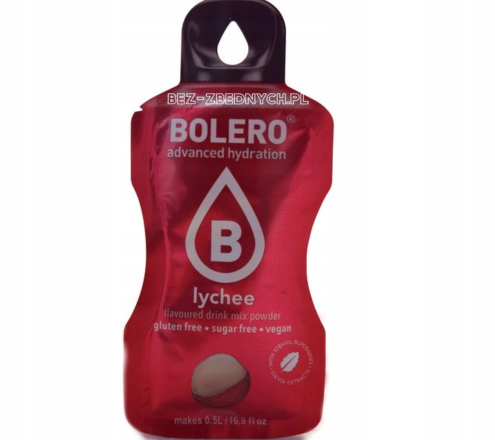 Bolero Drink Classic 3g DRINK POWDER STEVIA GLUTEN FREE LICZI Expiration date at least 1 month from the date of purchase