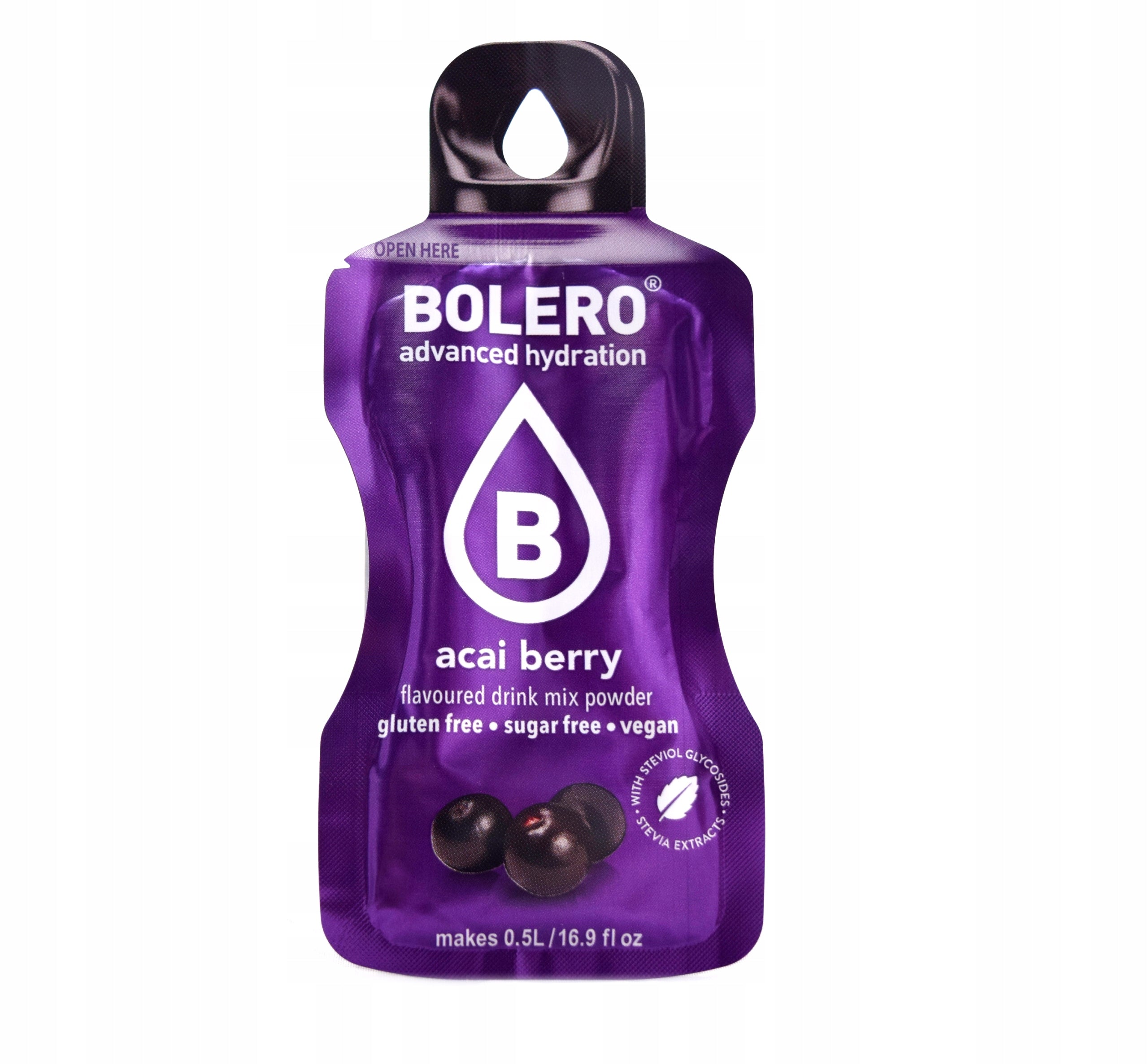 Bolero Drink Classic 3g DRINK POWDER WITHOUT SUGAR STEWIA LOW CALORIES ACAI Expiration date at least 1 month from the date of purchase